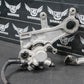 2023 HONDA CRF250R OEM REAR BACK BRAKE CALIPER MASTER CYLINDER LEVER COMPLETE - hggarage