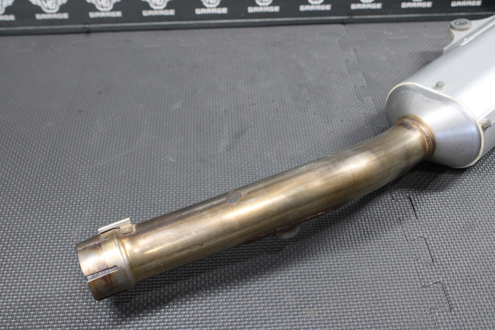 2012 KAWASAKI KX250F OEM MUFFLER EXHAUST SILENCER SLIP ON PIPE PIPE - hggarage