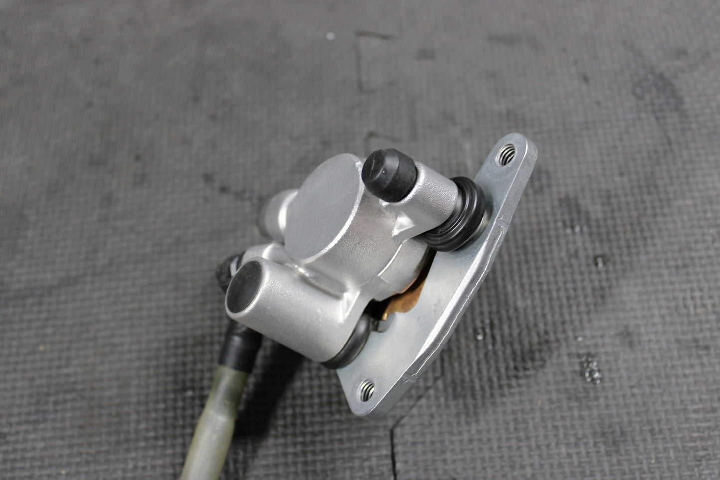 2008 HONDA CRF150RB OEM FRONT BRAKE CALIPER MASTER CYLINDER PRO TAPER LEVER - hggarage