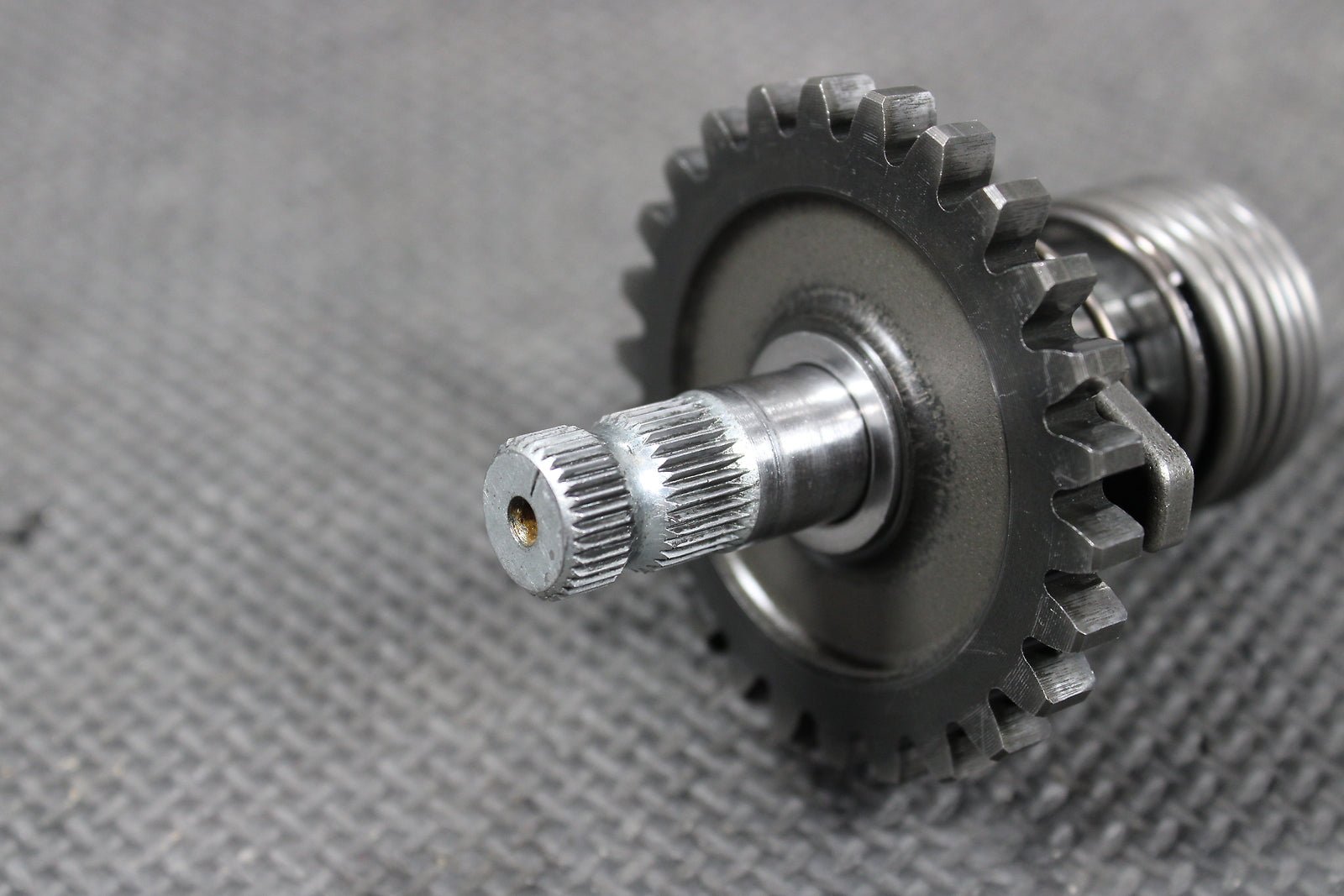 2003 Suzuki RM85 RM85L OEM Kickstart Kick Start Shaft W Idler Gear 26211 - 02B04 - hggarage