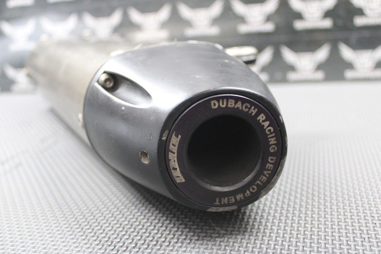 2010 KTM 08 - 10 250 XCF SXF DRD TITANIUM MUFFLER EXHAUST SILENCER SPARK ARRESTOR - hggarage