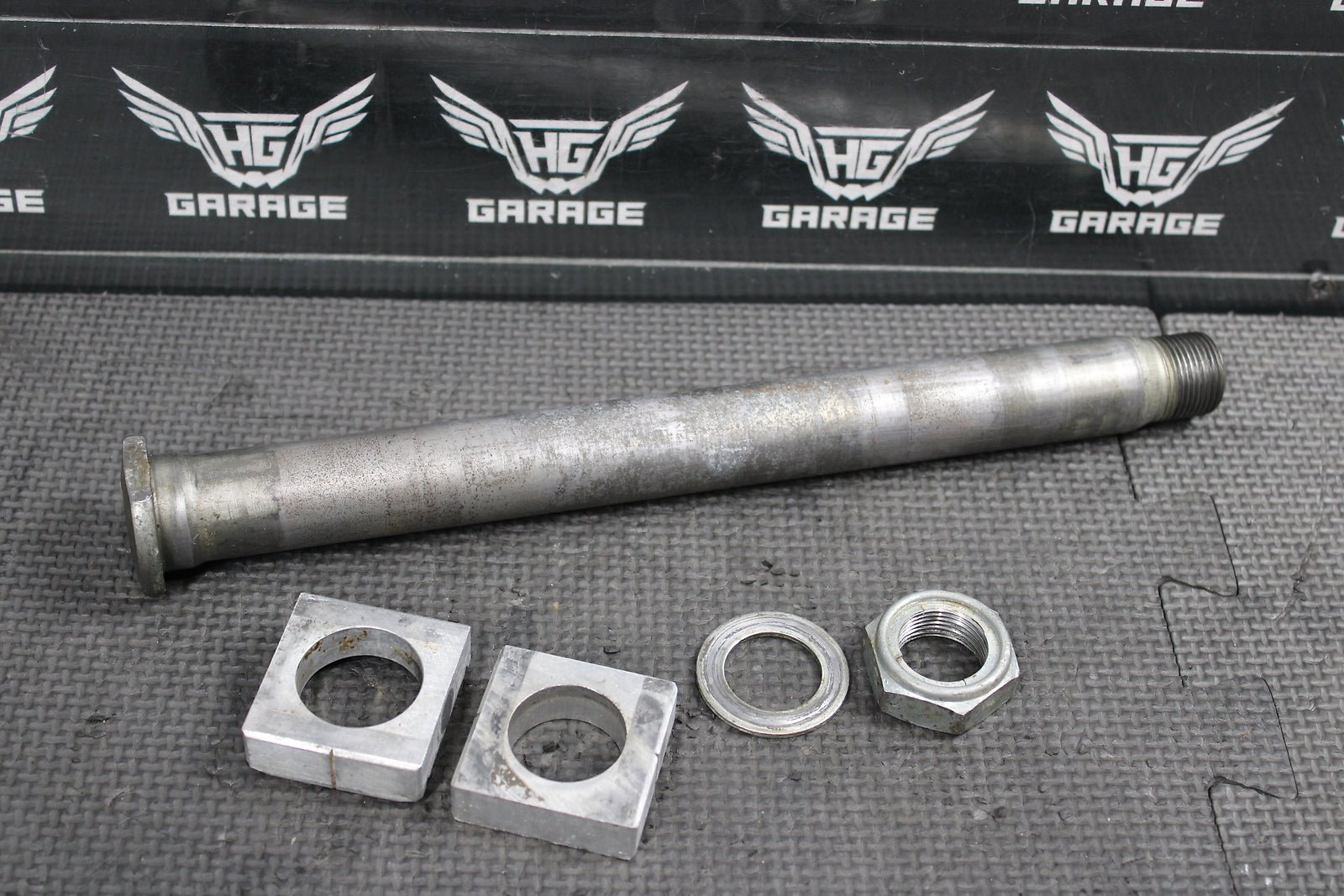 2003 Honda CRF450R OEM Rear Axle Back Wheel Rim Pivot Bolt Axel 42301 - KZ4 - J40 - hggarage