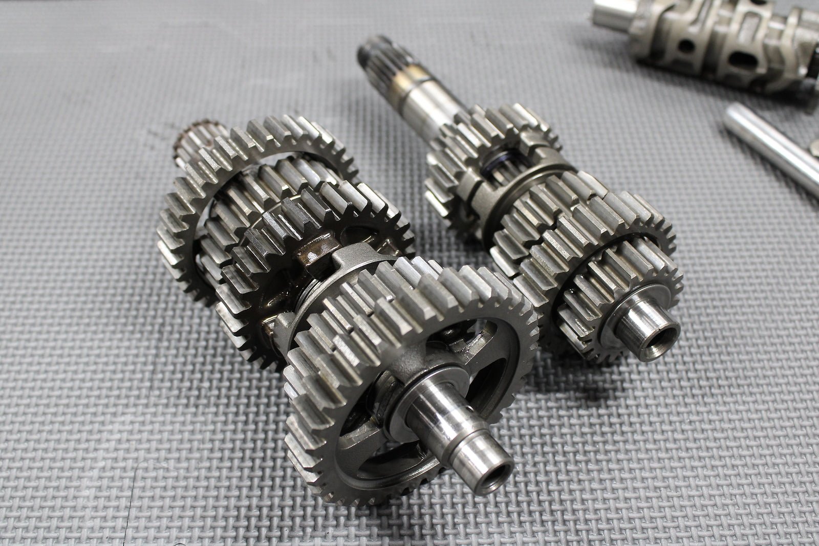 1996 96 - 98 HONDA XR400R OEM ENGINE TRANSMISSION TRANNY GEARS SHAFTS SHIFT FORKS - hggarage