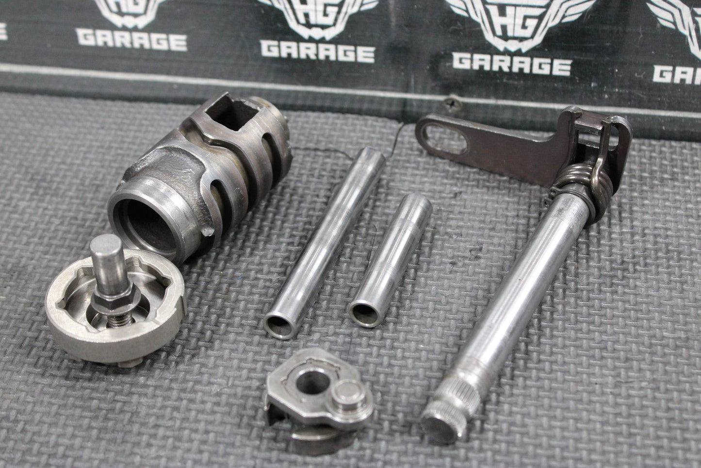 1996 SUZUKI RM250 OEM ENGINE TRANSMISSION GEARS GEARBOX SHIFT FORKS SHAFTS DRUM - hggarage