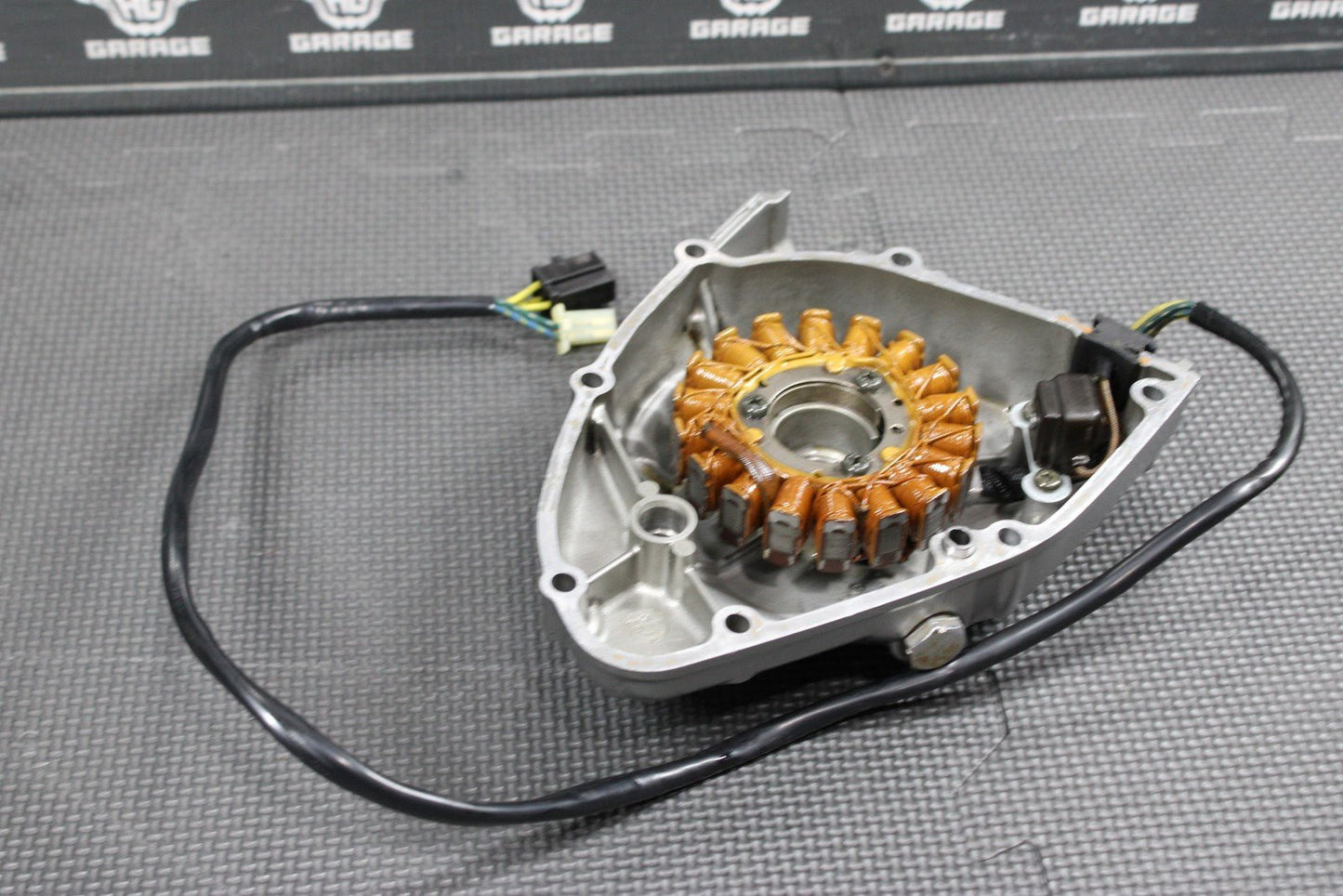 2005 SUZUKI DR200SE OEM LEFT SIDE ENGINE MOTOR STATOR GENERATOR MAGNETO COVER - hggarage