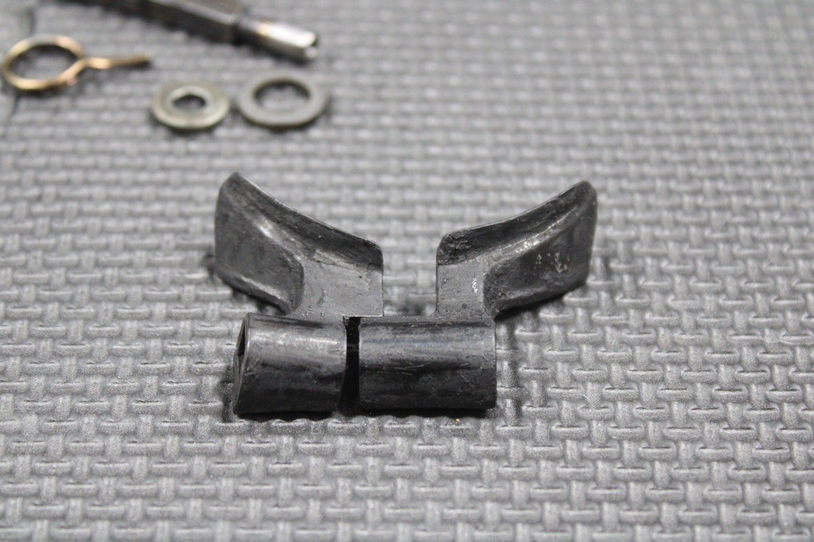 2000 2001 HONDA CR125R OEM EXHAUST POWERVALVE FLAP VALVE SET SHAFT 06140 - KZ4 - A90 - hggarage
