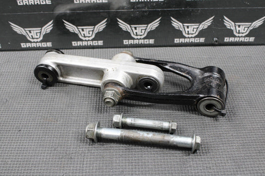 2005 2006 SUZUKI RM85 OEM REAR SHOCK SWINGARM LINKAGE ARM LEVER ROD 62600 - 03890 - hggarage