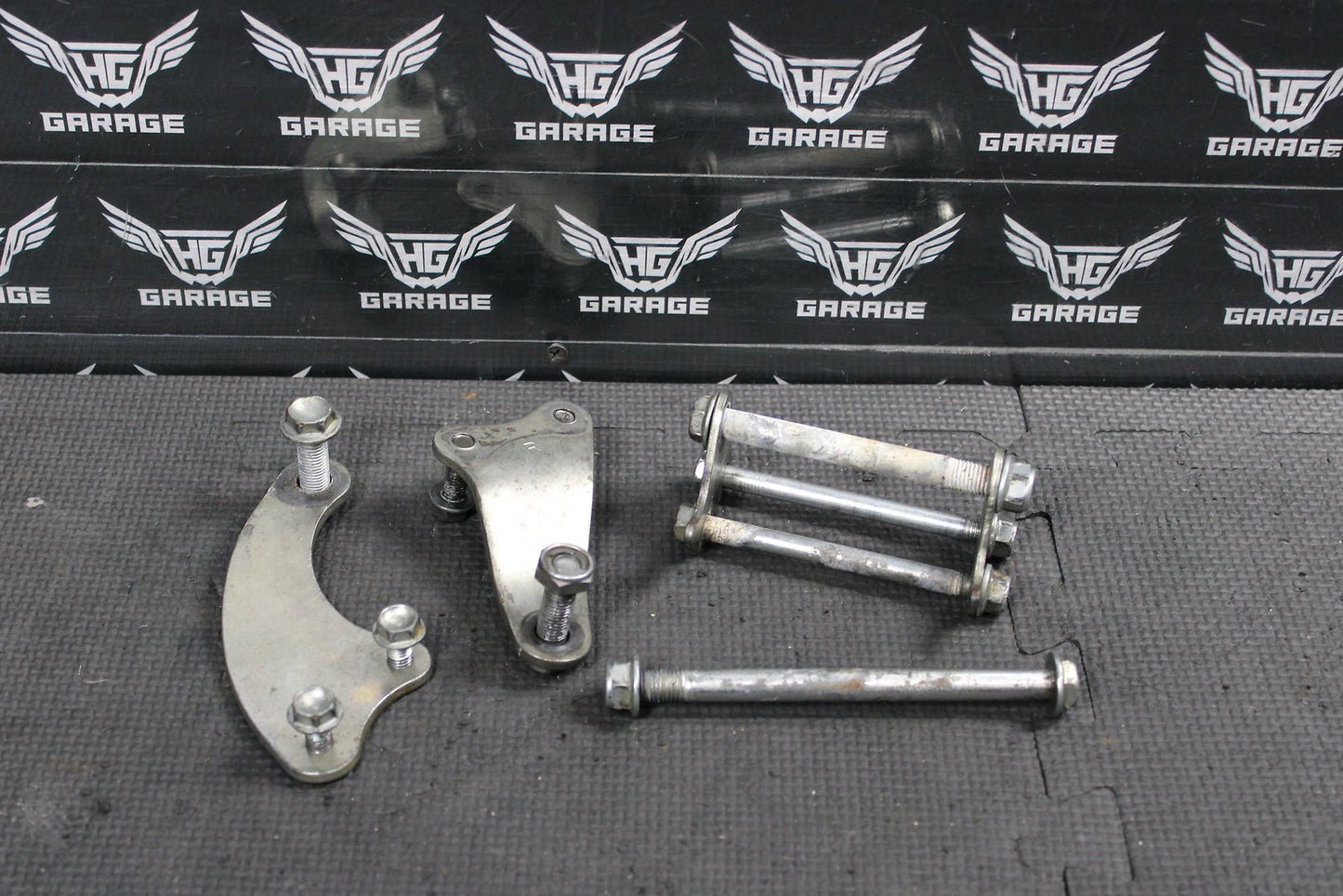 2014 KAWASAKI 2013 KX250 13 - 16 KX250F OEM ENGINE MOTOR MOUNT STAY BRACKETS - hggarage
