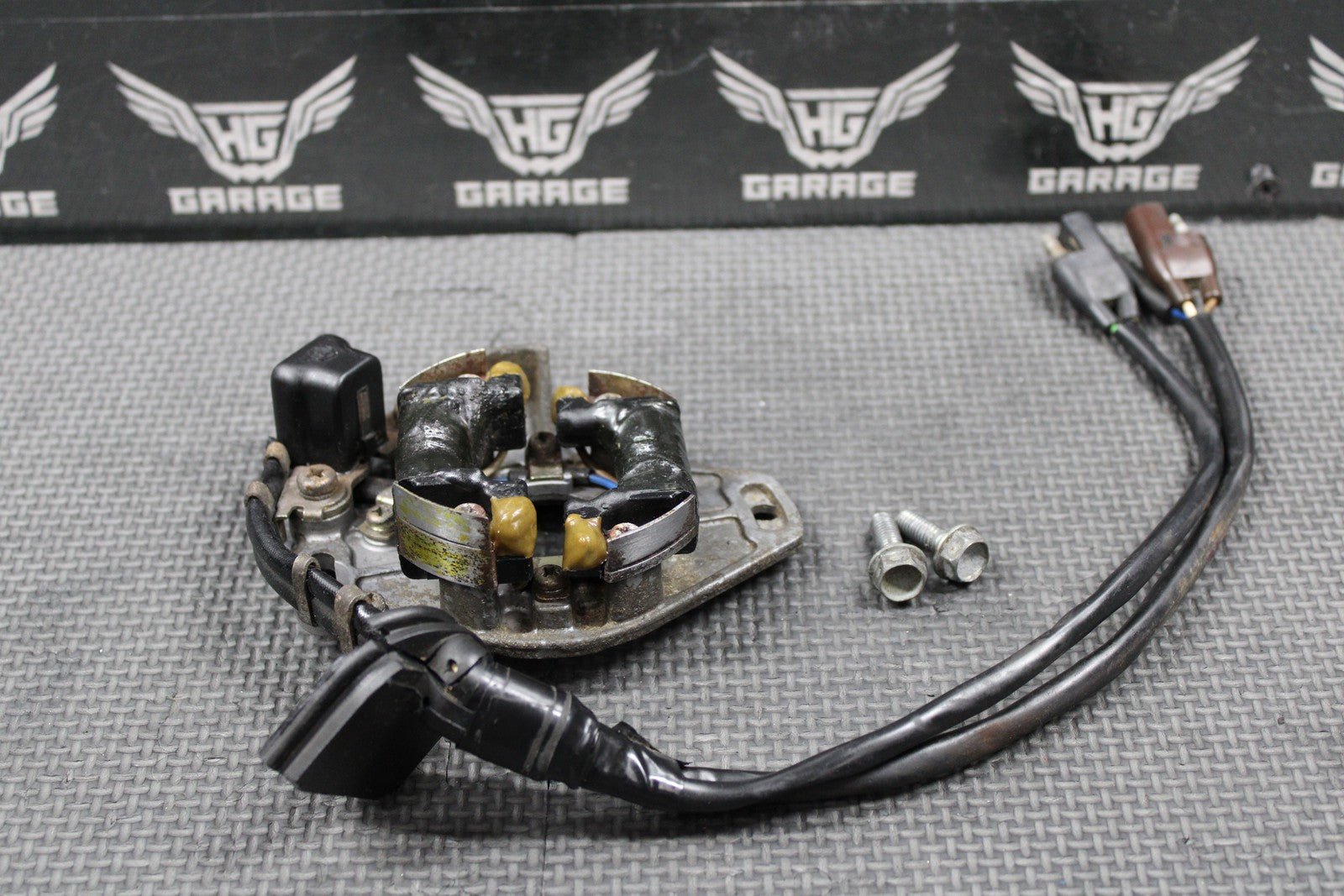 1988 HONDA CR250R OEM STATOR MAGNETO GENERATOR 31120 - KS7 - 832 TESTED GOOD! - hggarage