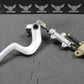 2003 KAWASAKI KLX400SR OEM REAR BACK BRAKE MASTER CYLINDER W RESERVOIR & PEDAL - hggarage