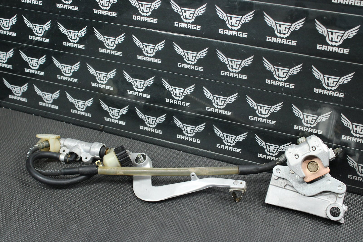 1999 KAWASAKI 98 - 00 KX100 BIGWHEEL OEM REAR BACK BRAKE CALIPER MASTER CYLINDER - hggarage