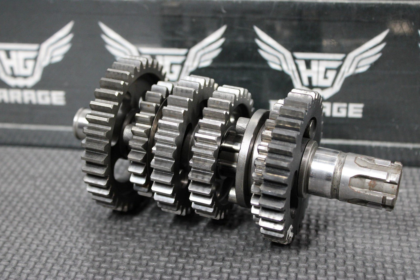 2003 KAWASAKI KX65 ENGINE TRANSMISSION GEARBOX TRANS SHIFT FORKS SHAFTS GEARS - hggarage