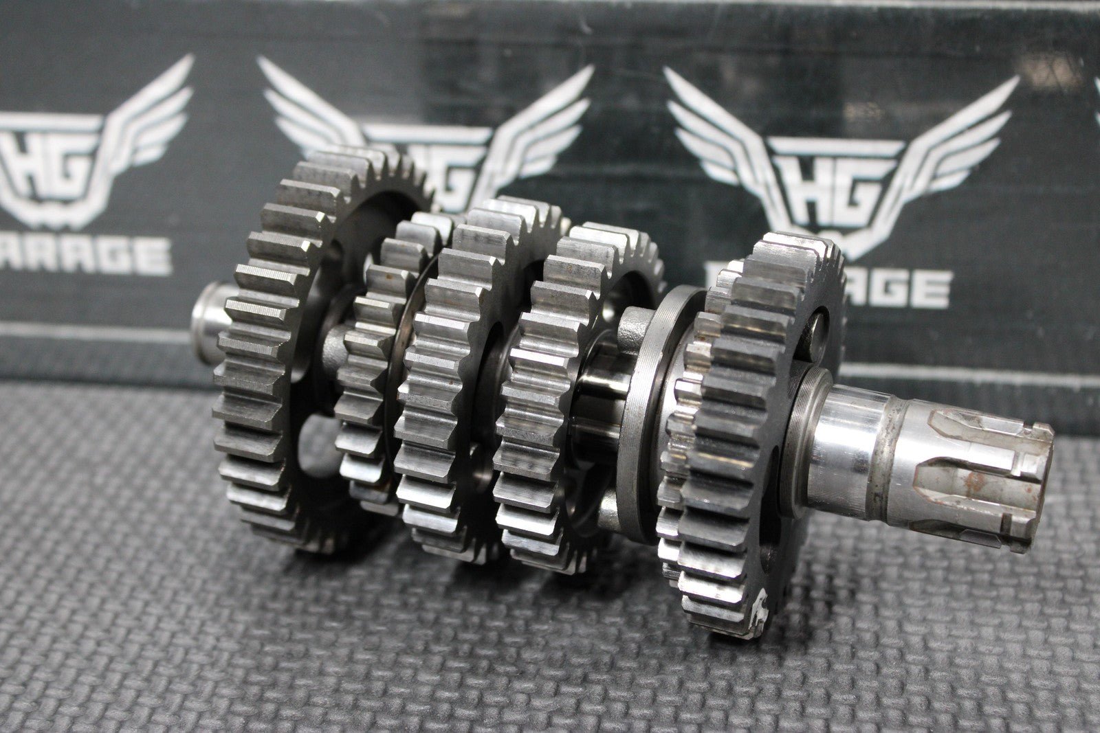 2003 KAWASAKI KX65 ENGINE TRANSMISSION GEARBOX TRANS SHIFT FORKS SHAFTS GEARS - hggarage
