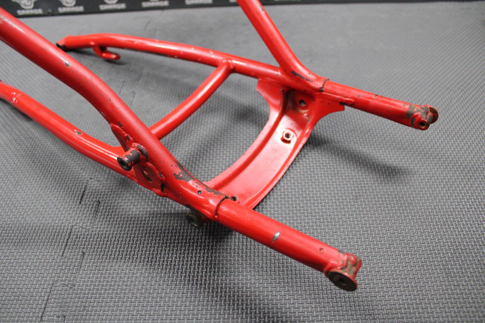 1988 HONDA CR125R OEM REAR BACK SUB FRAME SUBFRAME SEAT RAIL 50100 - KS6 - 830ZA - hggarage