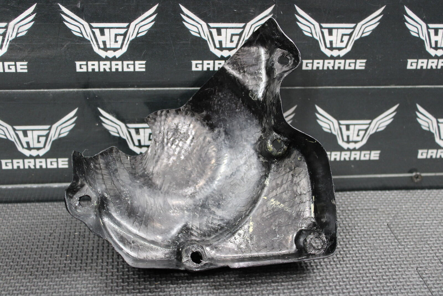 2005 HONDA CRF250R LIGHT SPEED CARBON FIBER STATOR COVER GUARD SHIELD