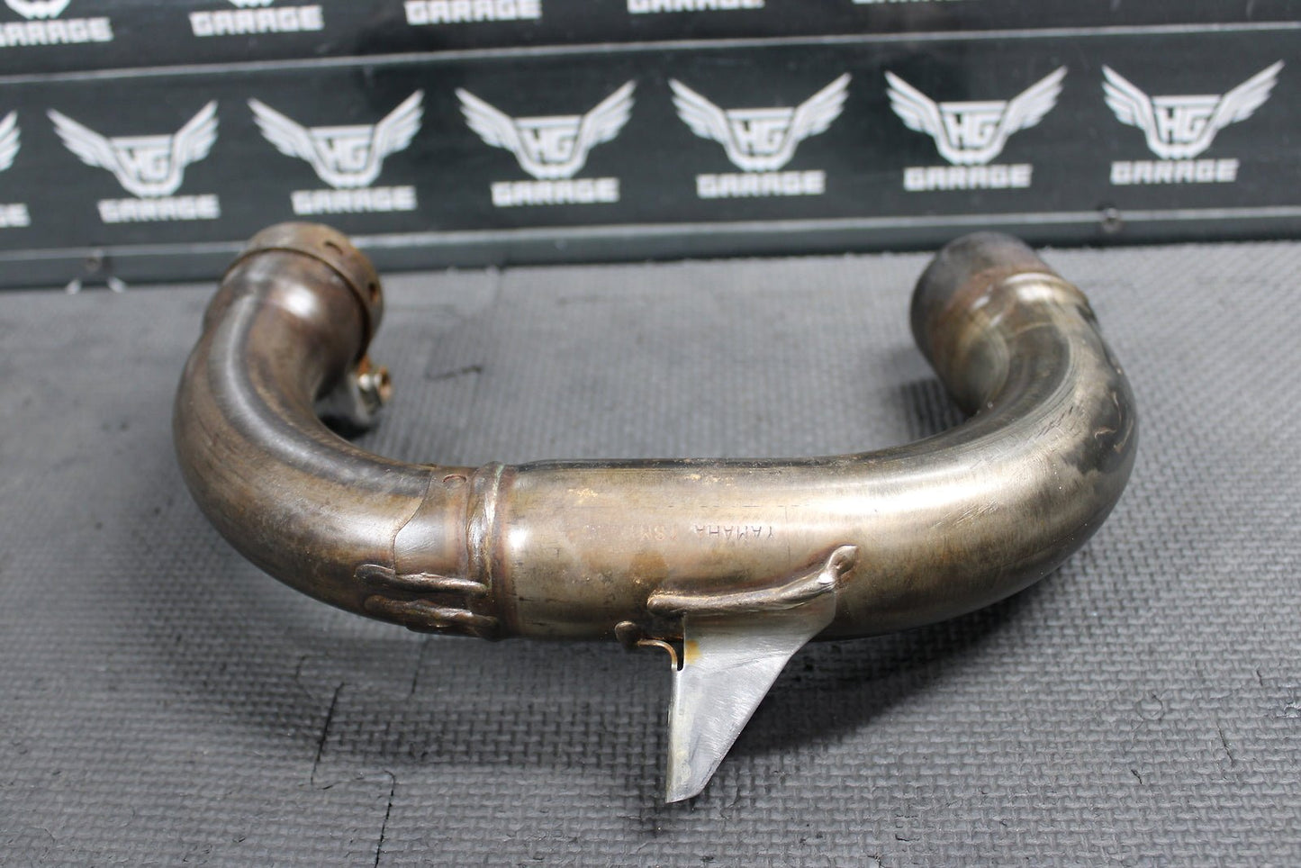 2015 YAMAHA WR250F YZ250F YZ250FX OEM EXHAUST PIPE CHAMBER HEADER 1SM - 14621 - 00 - 0 - hggarage