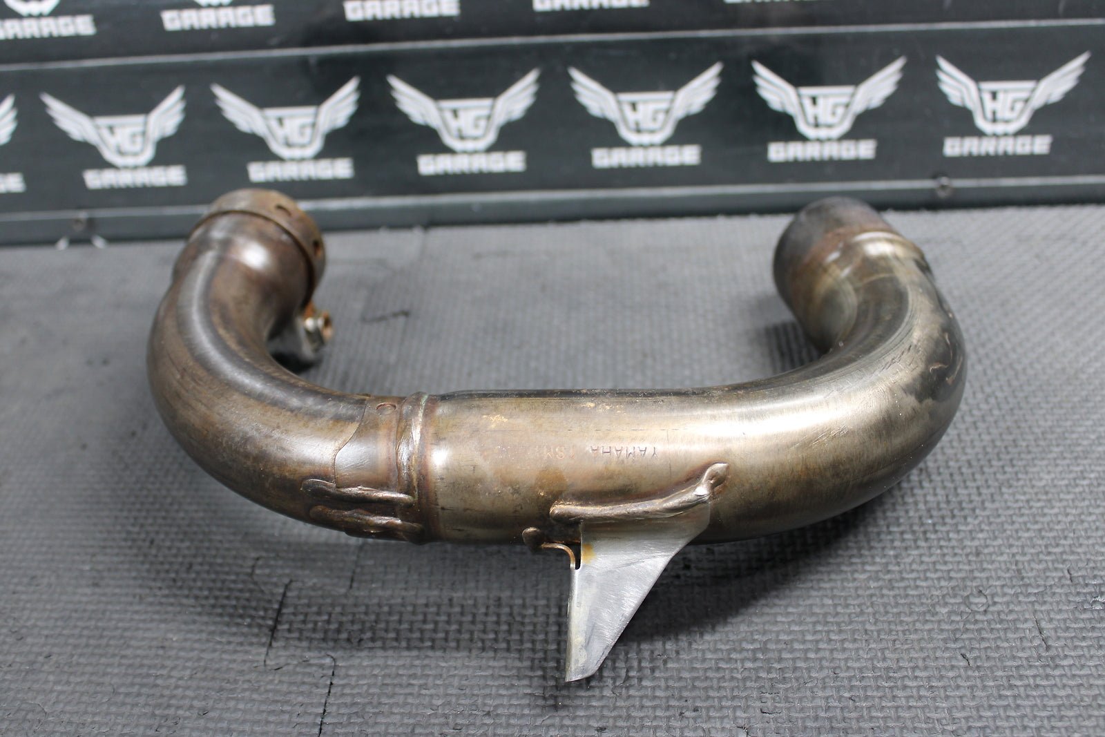 2015 YAMAHA WR250F YZ250F YZ250FX OEM EXHAUST PIPE CHAMBER HEADER 1SM - 14621 - 00 - 0 - hggarage