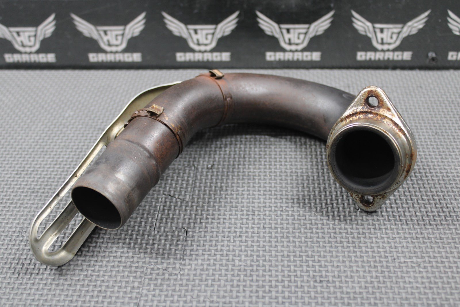 2020 YAMAHA 19 - 22 YZ250F 21 - 22 YZ250FX OEM EXHAUST PIPE CHAMBER HEADER SHIELD - hggarage