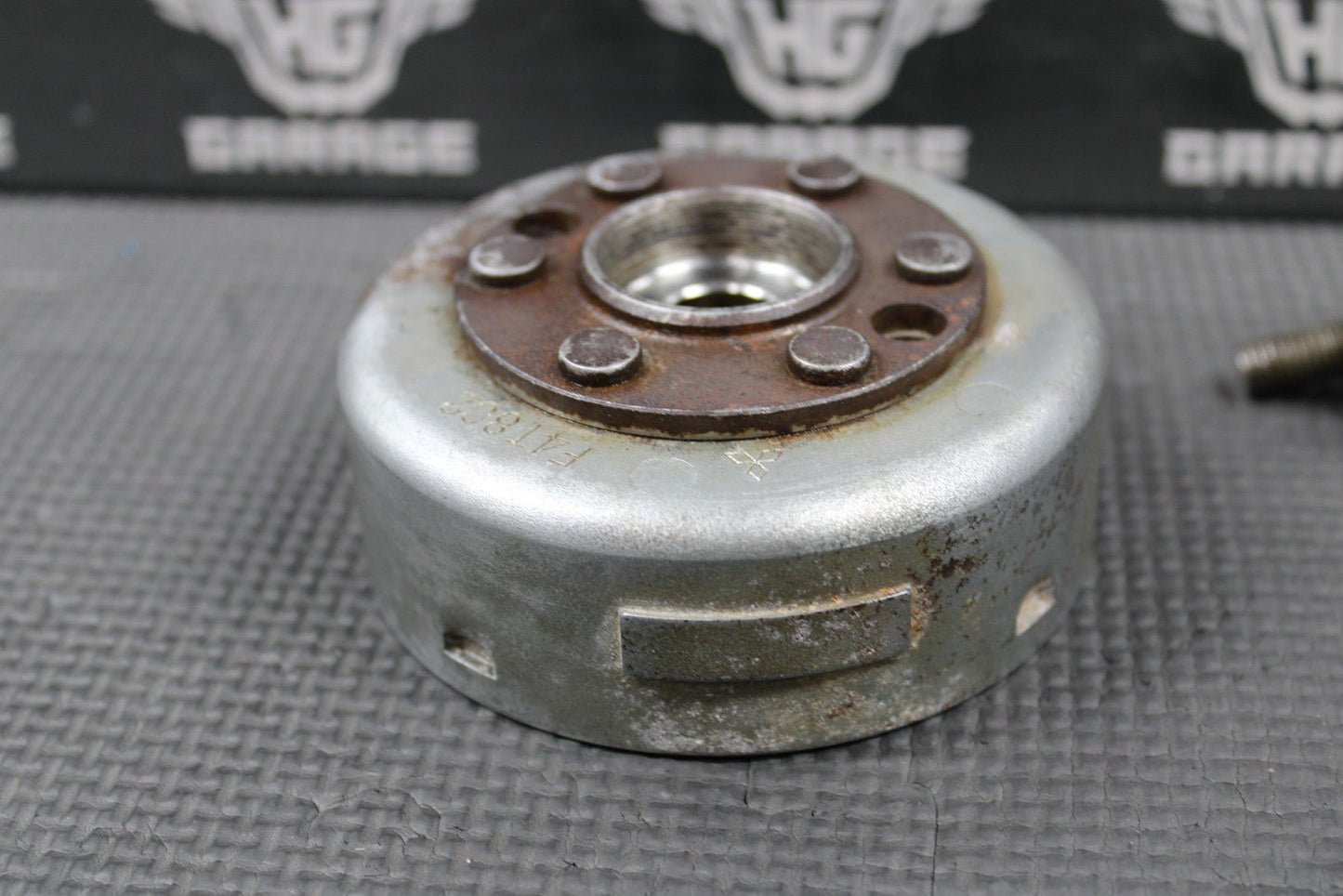 1992 92 - 97 KAWASAKI KX125 OEM STATOR MAGNETO ROTOR FLYWHEEL 21007 - 1235 GOOD! - hggarage