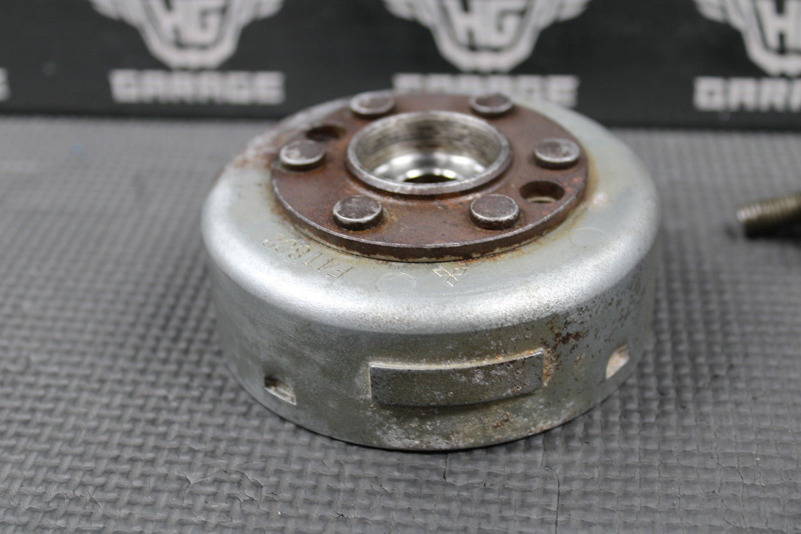 1992 92 - 97 KAWASAKI KX125 OEM STATOR MAGNETO ROTOR FLYWHEEL 21007 - 1235 GOOD! - hggarage