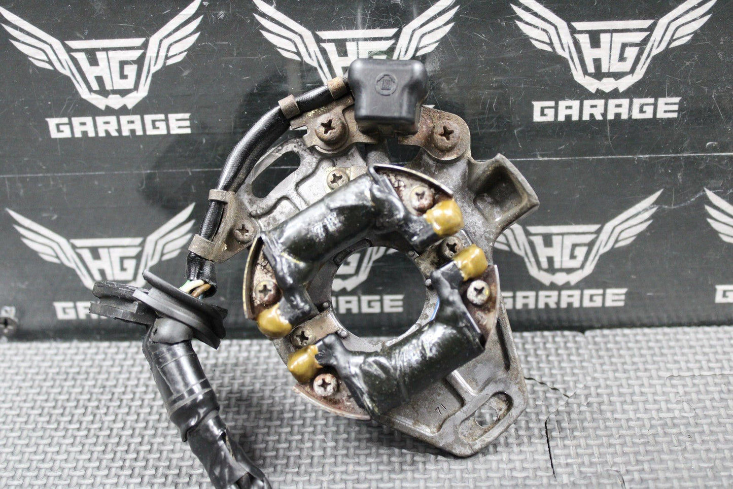 1988 HONDA CR250R OEM STATOR MAGNETO GENERATOR 31120 - KS7 - 832 TESTED GOOD! - hggarage