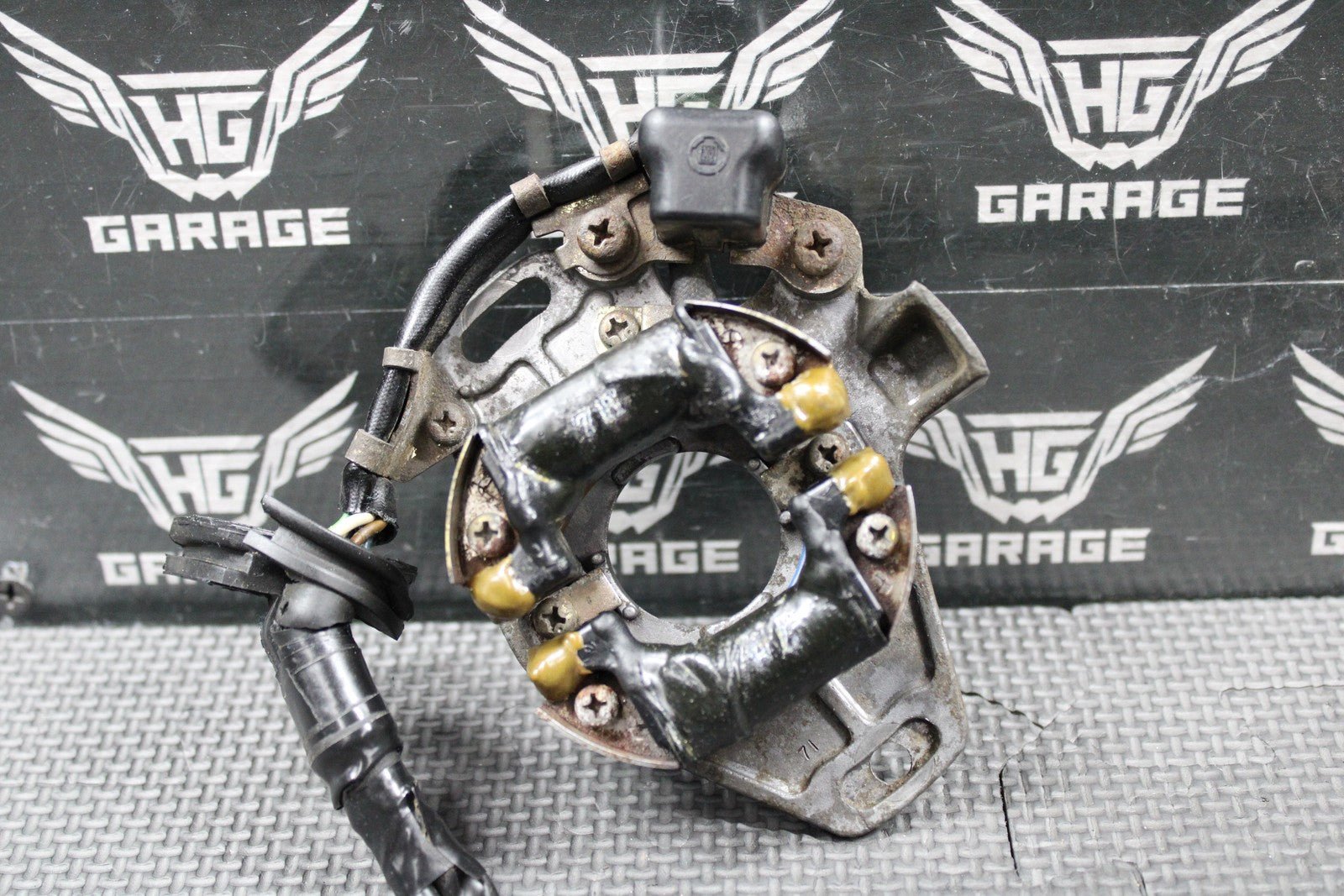 1988 HONDA CR250R OEM STATOR MAGNETO GENERATOR 31120 - KS7 - 832 TESTED GOOD! - hggarage