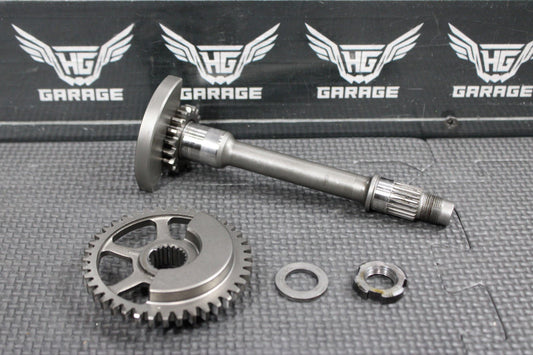 2007 06 - 08 HONDA CRF450R OEM COUNTER BALANCER CRANKSHAFT BALANCER SHAFT GEARS - hggarage