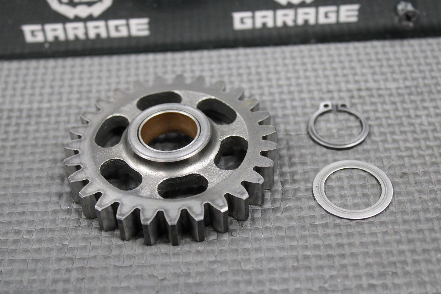 2003 SUZUKI 01 - 04 RM250 OEM KICKSTART KICK START SHAFT W IDLER GEAR 26211 - 05D03 - hggarage