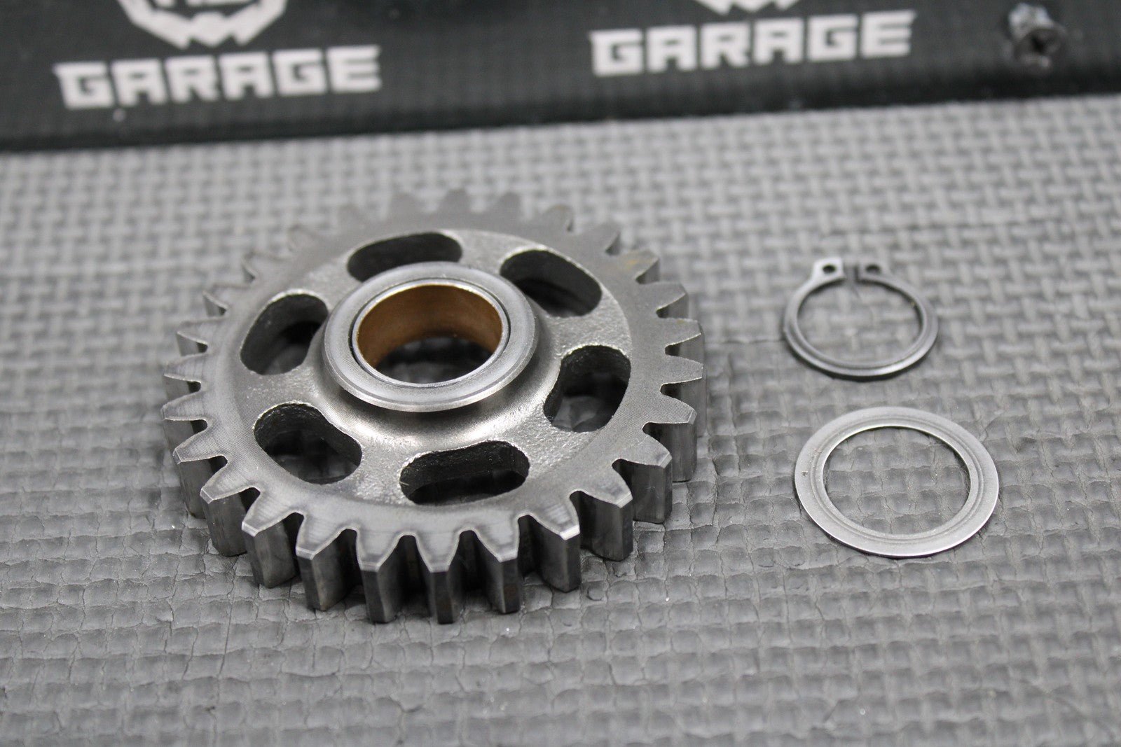 2003 SUZUKI 01 - 04 RM250 OEM KICKSTART KICK START SHAFT W IDLER GEAR 26211 - 05D03 - hggarage
