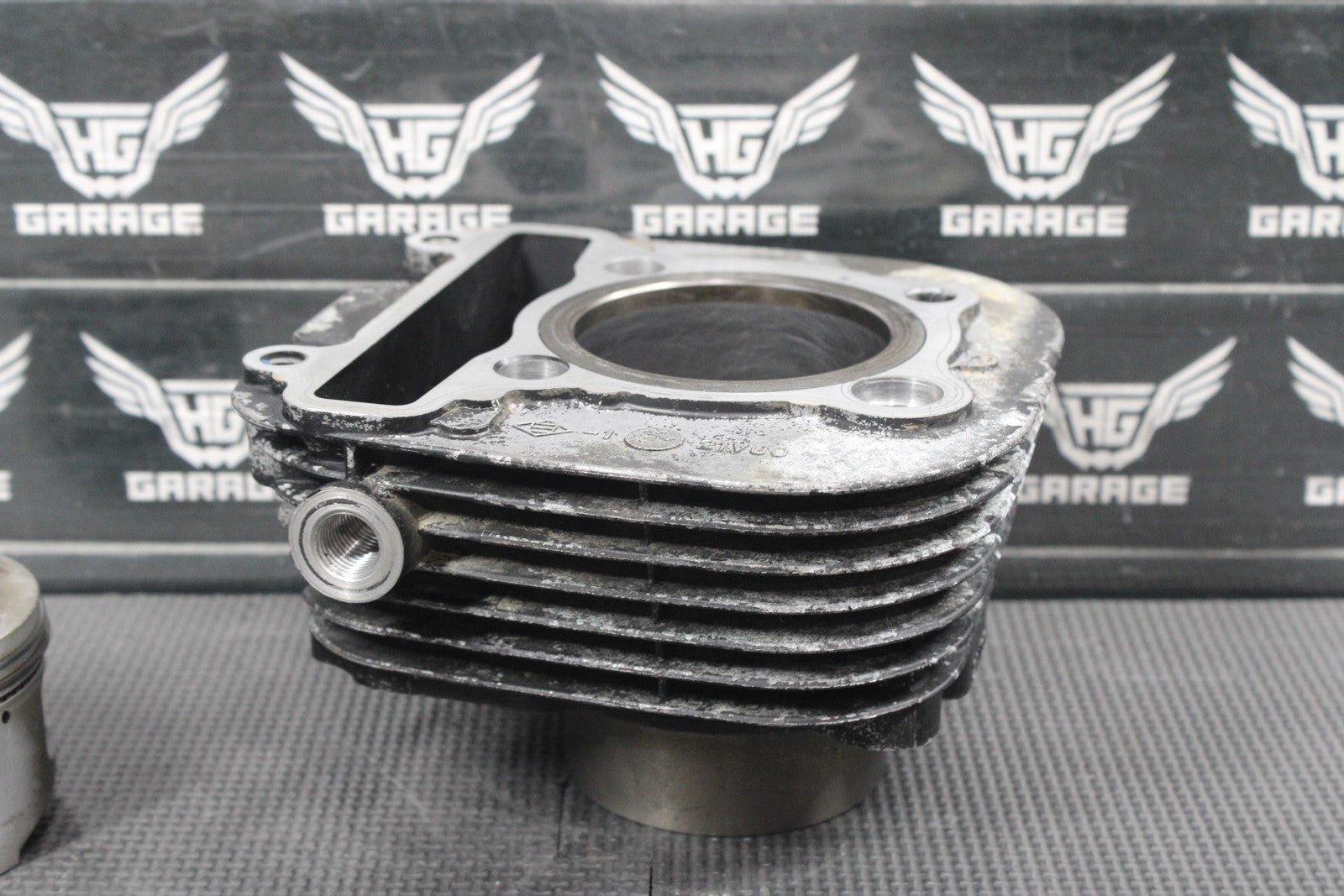 1987 YAMAHA TW200 OEM STD BORE ENGINE MOTOR CYLINDER JUG BARREL TOPEND GOOD! - hggarage