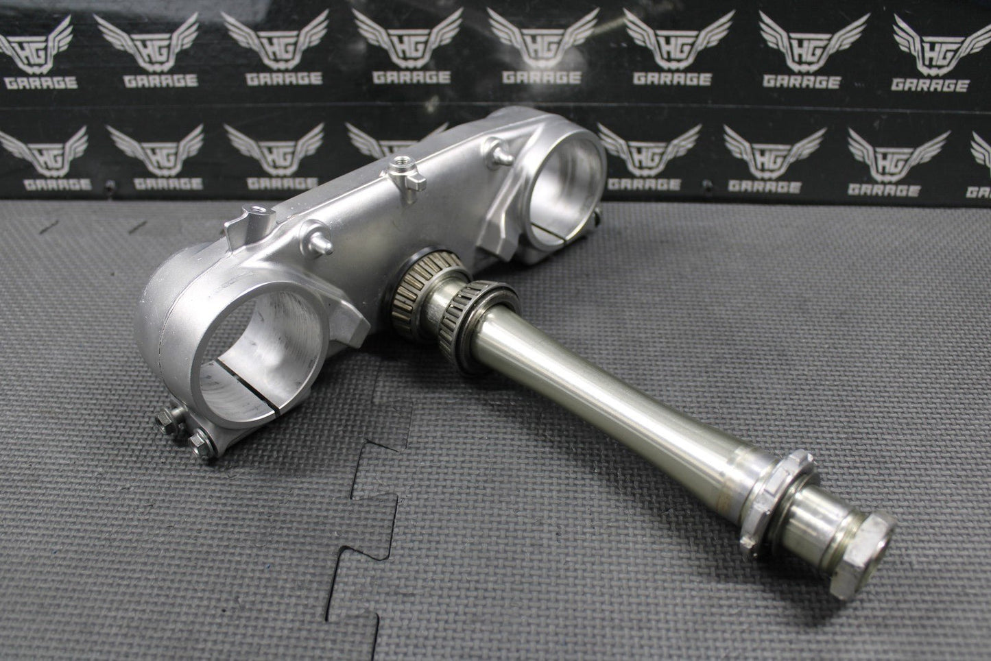 2008 2009 HONDA CRF250R OEM FRONT FORK CLAMP LOWER TRIPLE TREE STEM 53219 - KRN - A1 - hggarage