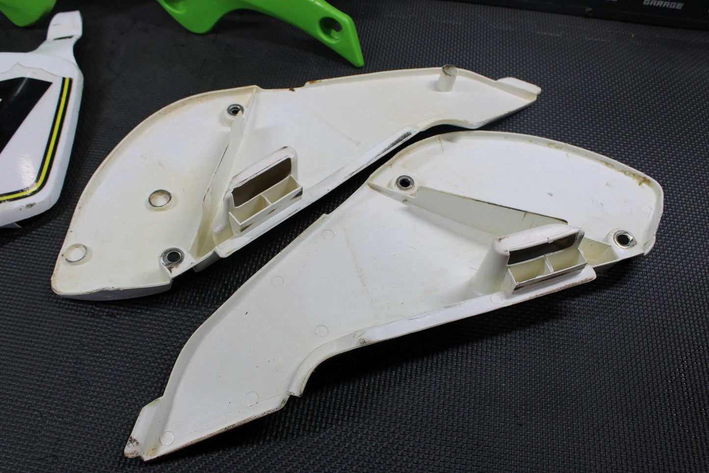00 - 04 KAWASAKI KX65 OEM PLASTICS BODY KIT FENDERS FAIRINGS SIDE PANELS - hggarage