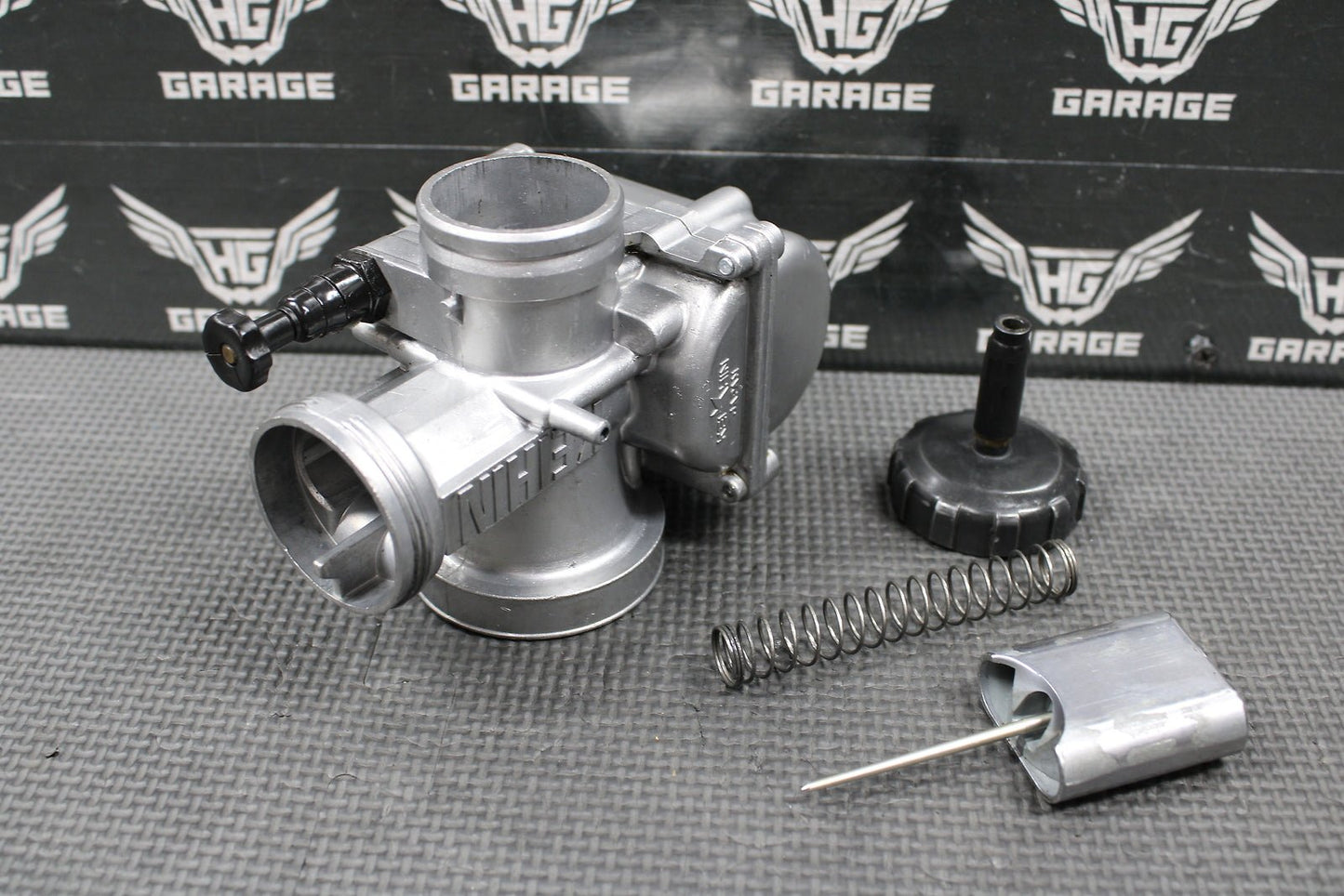 1985 HONDA CR125R OEM KEIHIN PJ 34 CARB CARBURETOR THROTTLE BODY 16100 - KA3 - 305 - hggarage