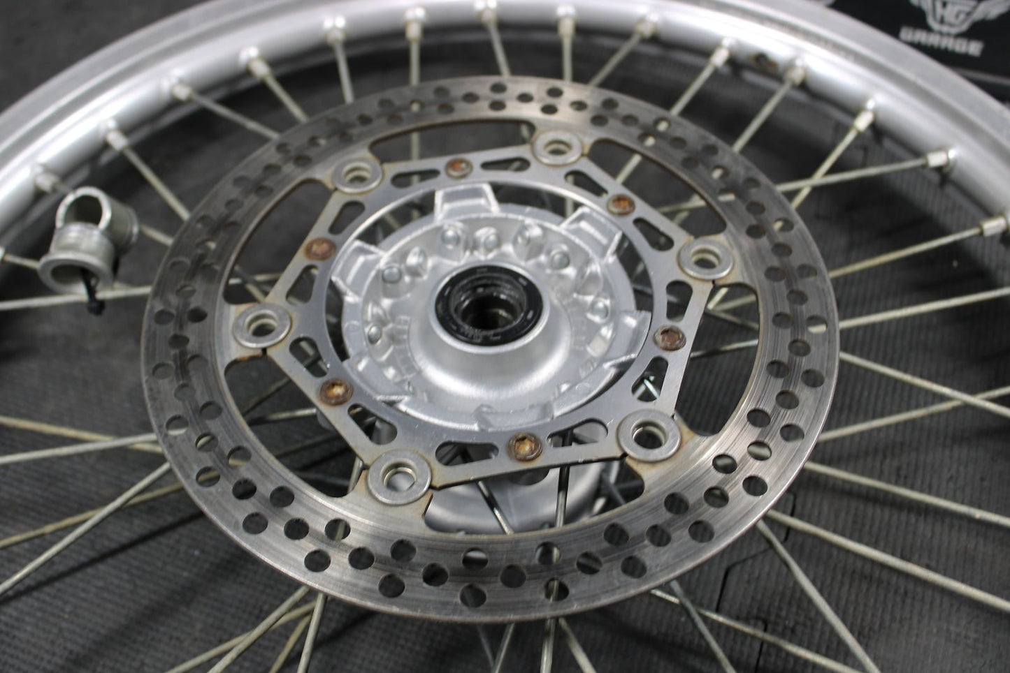 2006 YAMAHA YZ250F OEM EXCEL FRONT WHEEL RIM HUB ASSEMBLY 5NY - 25111 - 00 - 00 - hggarage