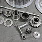 2004 SUZUKI 01-06 RM250 OEM COMPLETE CLUTCH BASKET HUB HARDWARE 21200-37E