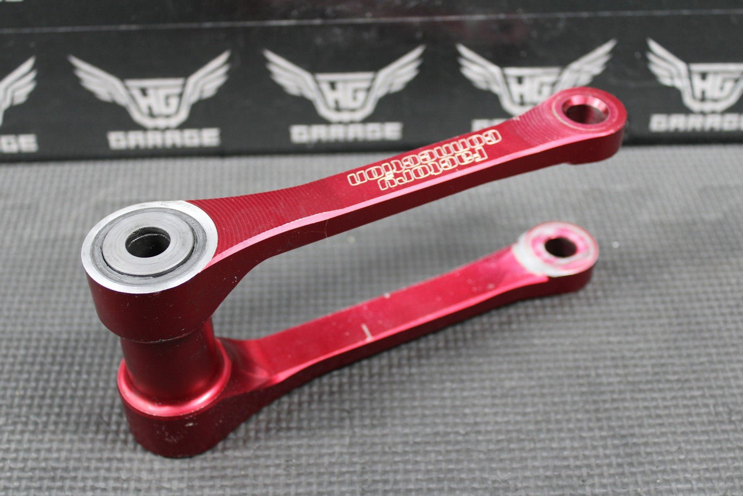 2012 HONDA CRF250R CRF450R FACTORY CONNECTION RED BILLET SHOCK SWINGARM LINKAGE - hggarage