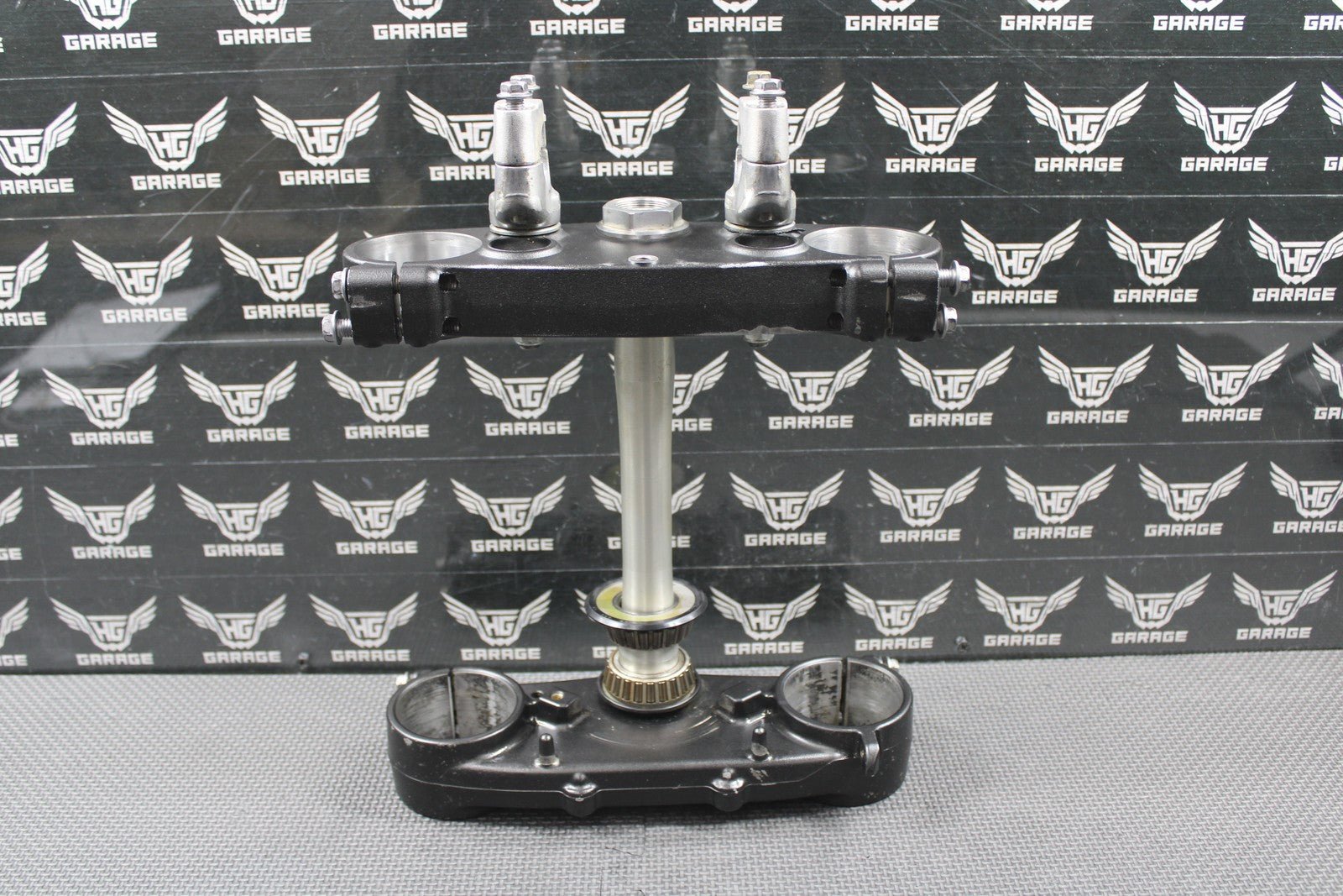 2020 YAMAHA 18 - 20 YZ250F OEM FRONT FORKS LOWER UPPER TRIPLE TREE STEM BAR CLAMP - hggarage