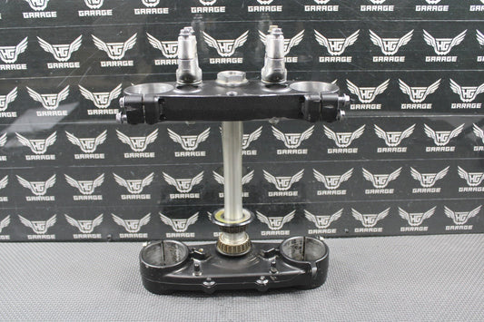 2020 YAMAHA 18 - 20 YZ250F OEM FRONT FORKS LOWER UPPER TRIPLE TREE STEM BAR CLAMP - hggarage
