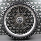 2001 HONDA 95 - 01 CR500R OEM ORIGINAL FRONT WHEEL RIM HUB ROTOR 44650 - MAC - 680 - hggarage