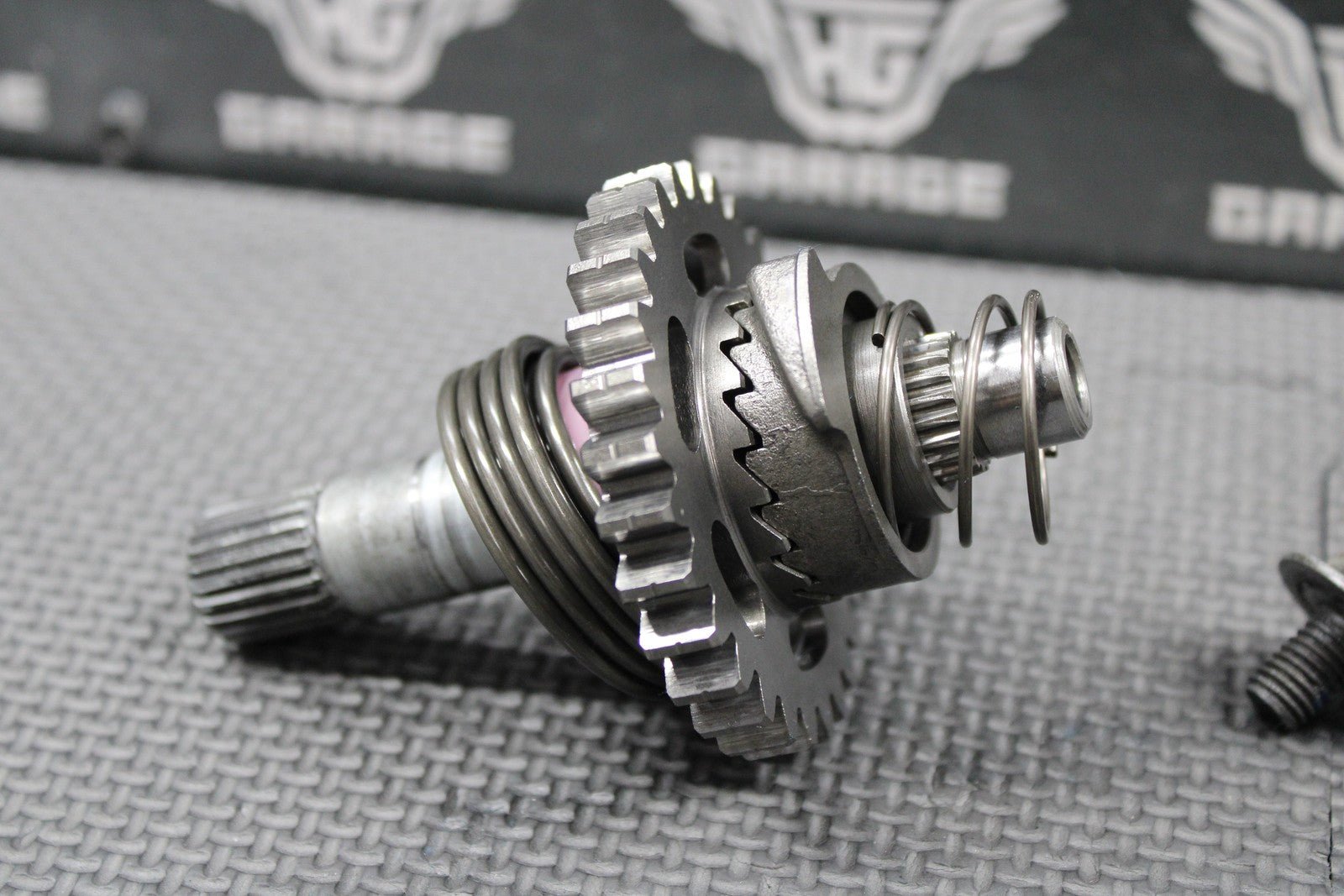 1987 1988 HONDA CR125R OEM KICKSTART KICK START SHAFT W IDLER GEAR 28210 - KS6 - 700 - hggarage