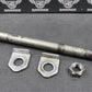 2009 KAWASAKI KLX250SF OEM REAR AXLE BACK WHEEL RIM PIVOT BOLT SHAFT 41068 - 0602 - hggarage
