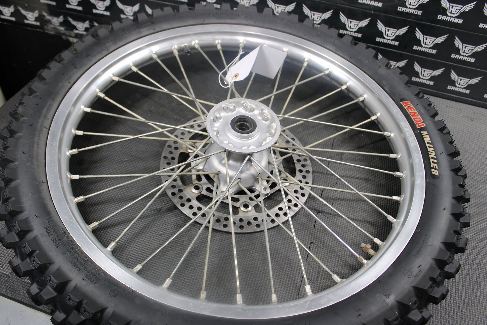 2000 Yamaha YZ125 YZ250 OEM Excel Front Wheel Rim Hub 4SS - 25111 - 01 - 00 - hggarage