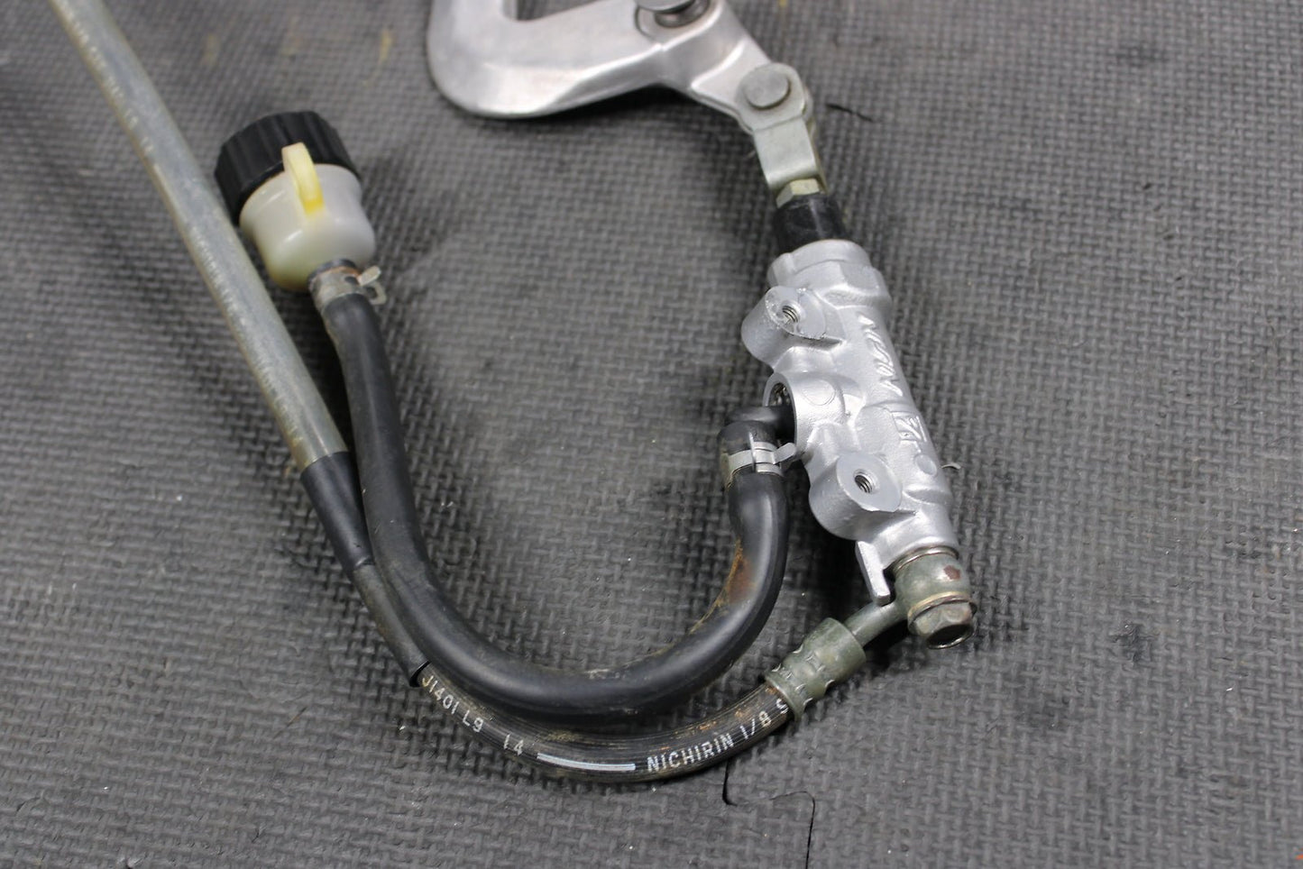 2001 01 - 13 KAWASAKI KX85 OEM NISSIN REAR BACK BRAKE CALIPER MASTER CYLINDER - hggarage