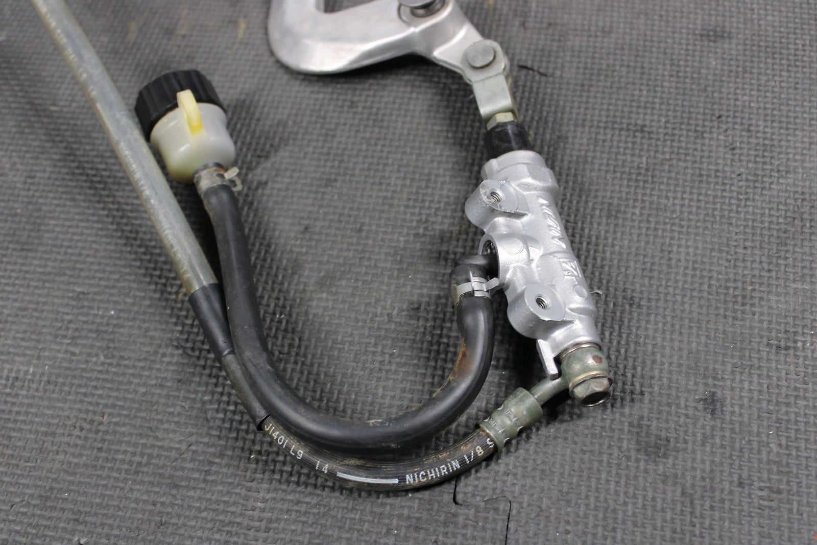 2001 01 - 13 KAWASAKI KX85 OEM NISSIN REAR BACK BRAKE CALIPER MASTER CYLINDER - hggarage