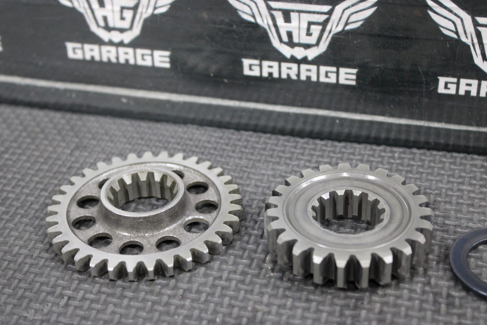 2005 YAMAHA YZ450F OEM ENGINE MOTOR CRANKSHAFT PRIMARY DRIVE GEAR GEARS GOOD! - hggarage