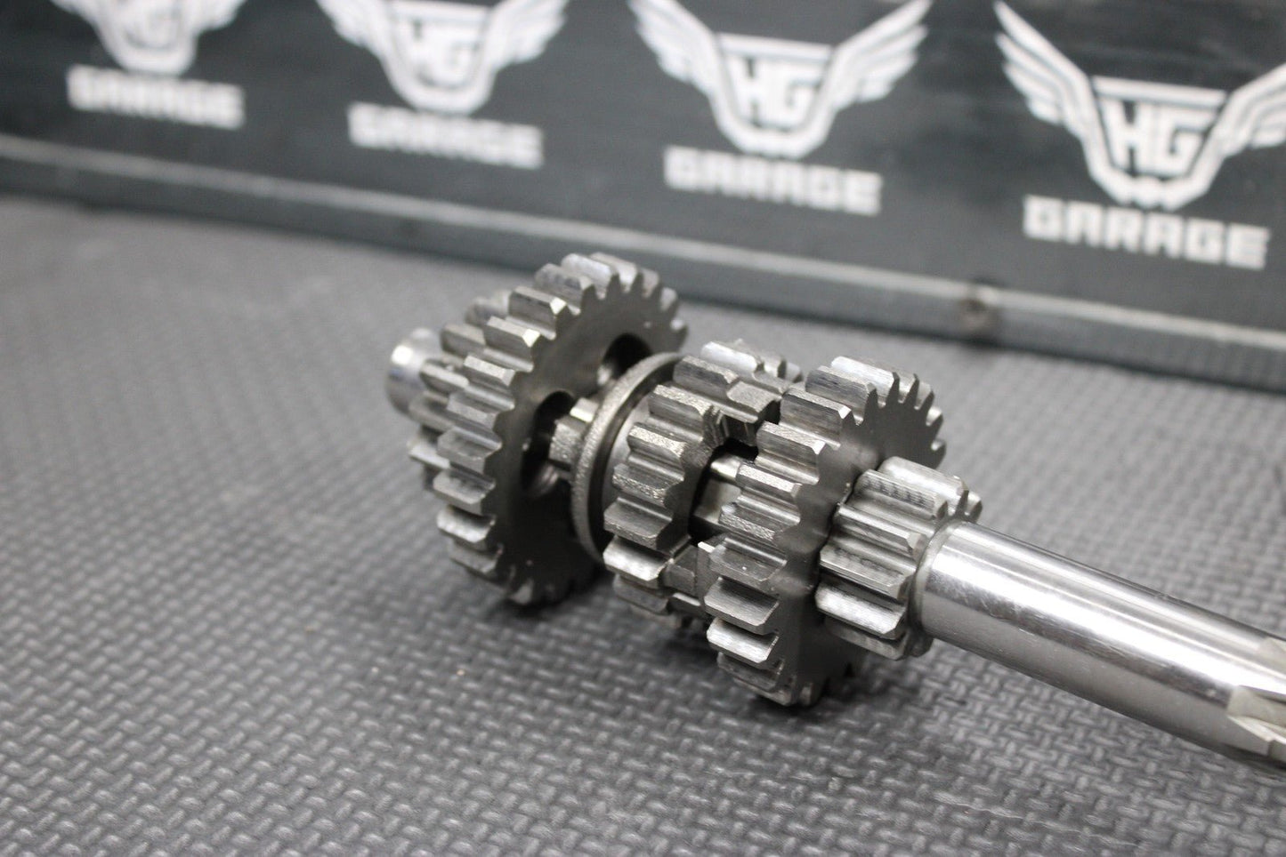 1997 YAMAHA RT100 OEM ENGINE TRANSMISSION GEARBOX SHIFT SHAFT GEARS TRANS FORKS - hggarage