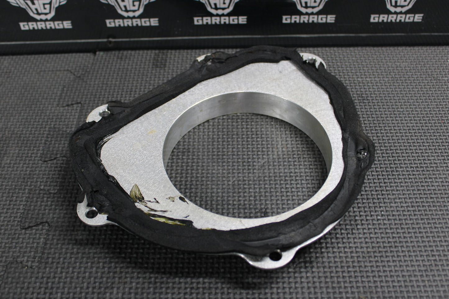 04-09 HONDA CRF250R LOUD MOUTH MX BILLET AIRBOX INTAKE CAGELESS FILTER PLATE