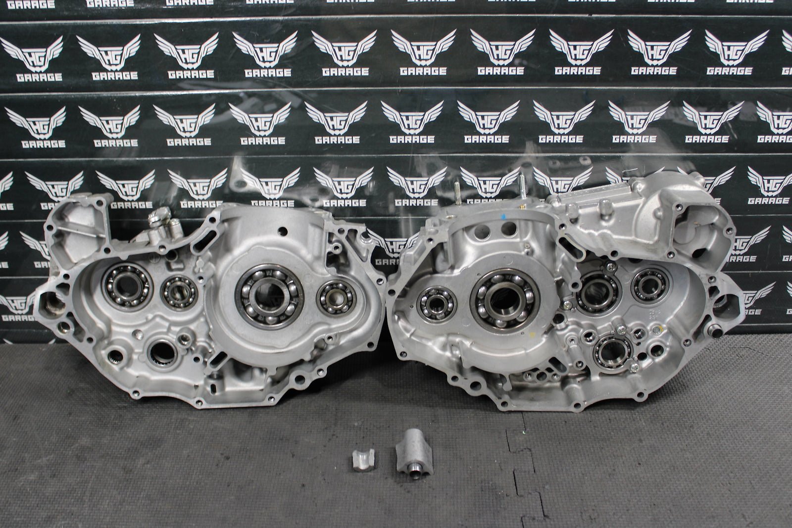 2013 SUZUKI DRZ400 DRZ400E DRZ400S DRZ400SM OEM LEFT RIGHT ENGINE MOTOR CRANKCAS - hggarage