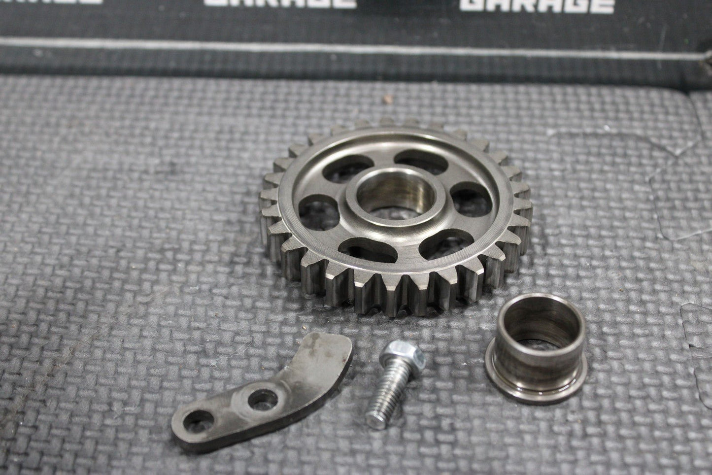 2007 04 - 08 HONDA CRF450R OEM KICKSTART KICK START SHAFT W IDLER GEAR ASSEMBLY - hggarage