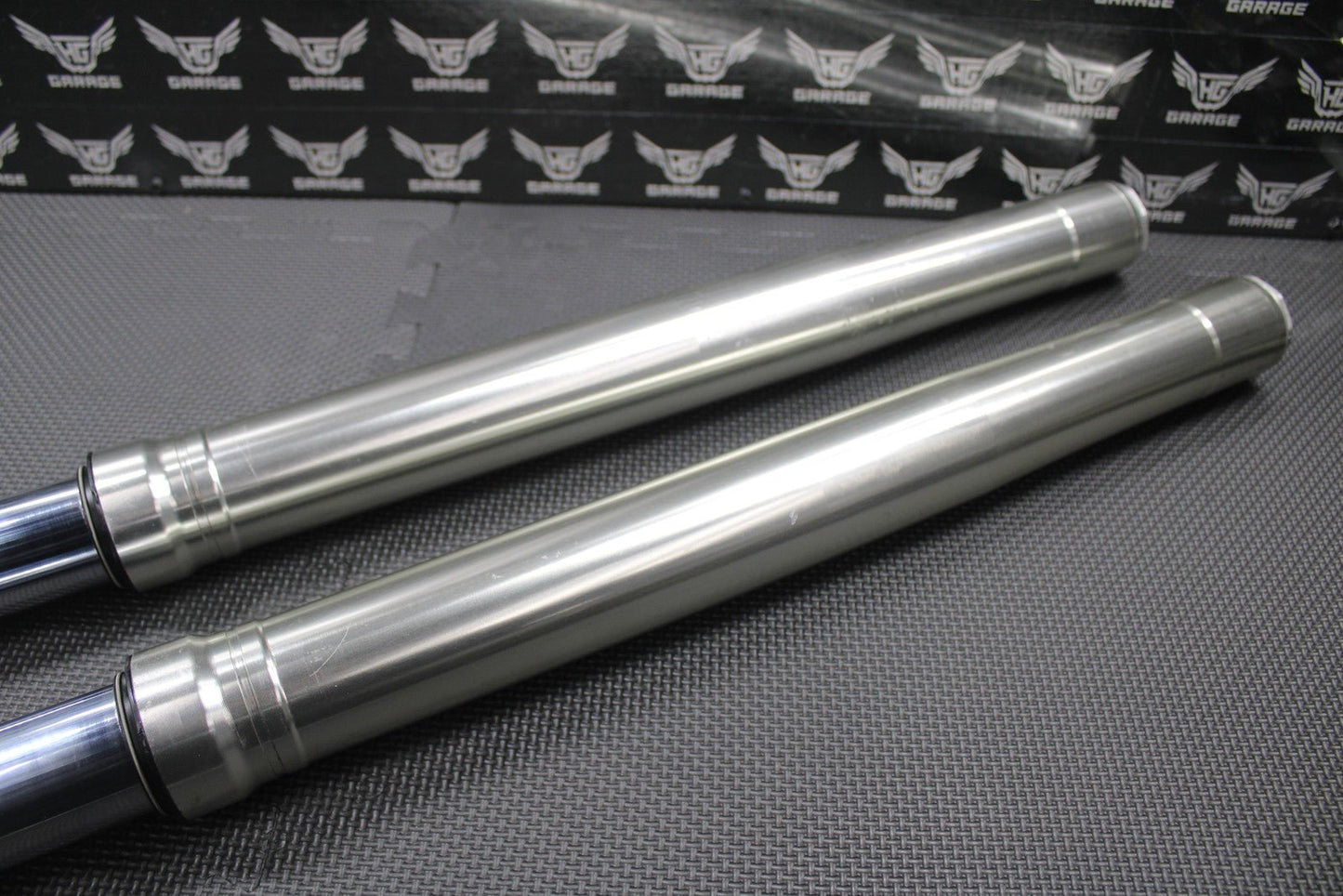 1999 SUZUKI RM250 MODEL X OEM 49MM RIGHT LEFT FRONT SUSPENSION FORKS SHOCKS - hggarage